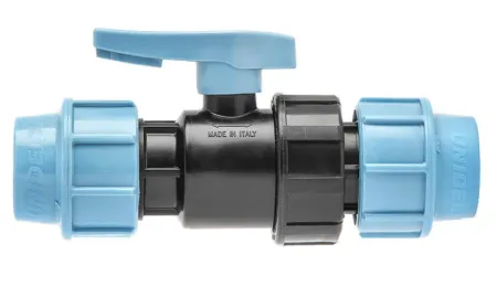 Кран шаровый компрессионный Unidelta 32 х 32