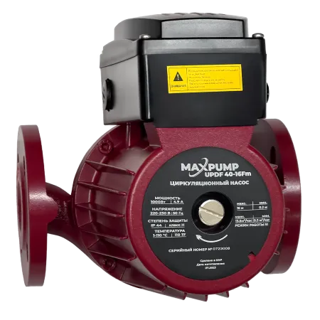 Циркуляционный насос MAXPUMP UPDF 40-16Fm