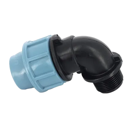 Колено компрессионное (угол) Unidelta 32 х ¾" с наружной резьбой