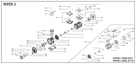 Насос для бассейн ESPA WIPER3 200 (400В)