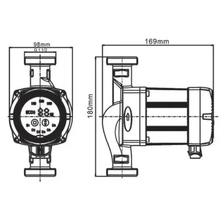 Циркуляционный насос IBO BETA 2 25-40/180