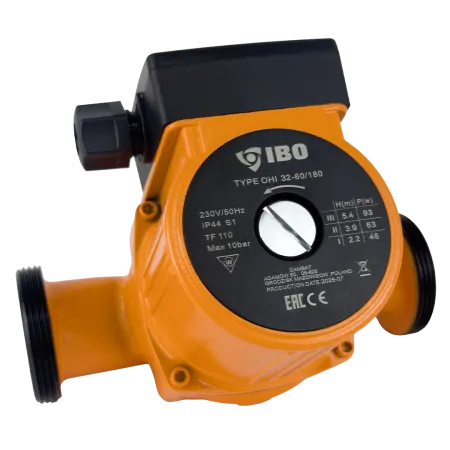 Циркуляционный насос IBO OHI 32-60/180 (БЕЗ ГАЕК)