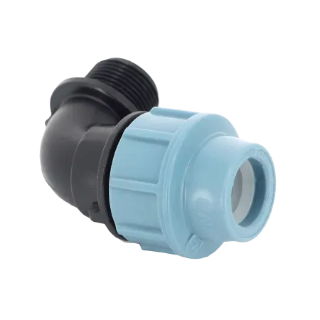 Колено компрессионное (угол) Unidelta 32 х 1" с наружной резьбой