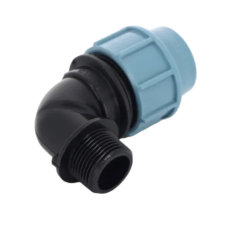 Колено компрессионное (угол) Unidelta 32 х 1 ¼" с наружной резьбой