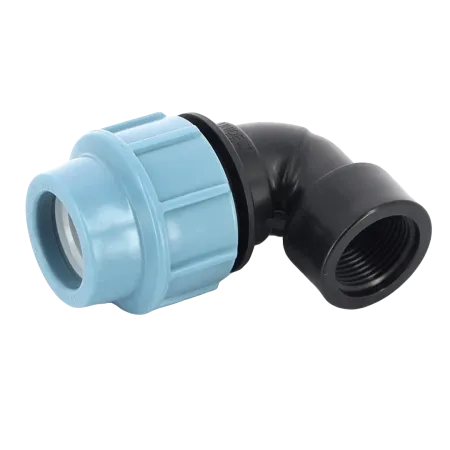 Колено компрессионное (угол) Unidelta 25 х ½" с внутренней резьбой