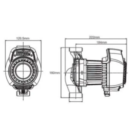 Циркуляционный насос IBO MAGI MAX 25-100/180