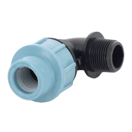 Колено компрессионное (угол) Unidelta 32 х 1 ¼" с наружной резьбой