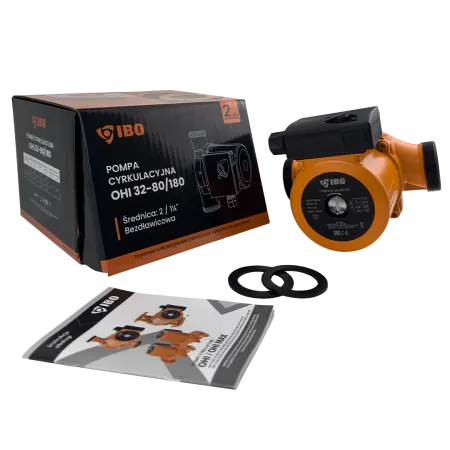 Циркуляционный насос IBO OHI 32-80/180 (БЕЗ ГАЕК)