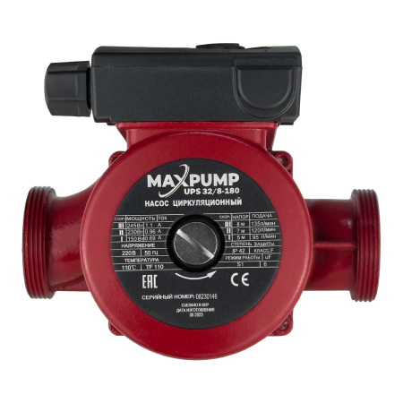 Циркуляционный насос MAXPUMP UPS 32/8-180