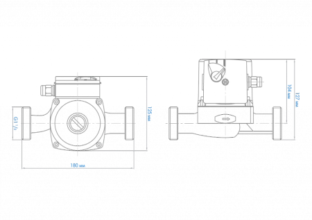 Циркуляционный насос Джилекс «ЦИРКУЛЬ» 25/40 PREMIUM